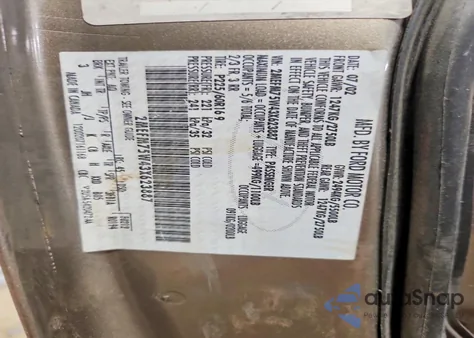 2003 Mercury Grand Marquis Ls from USA, damaged, VIN 2MEFM75W43X623887